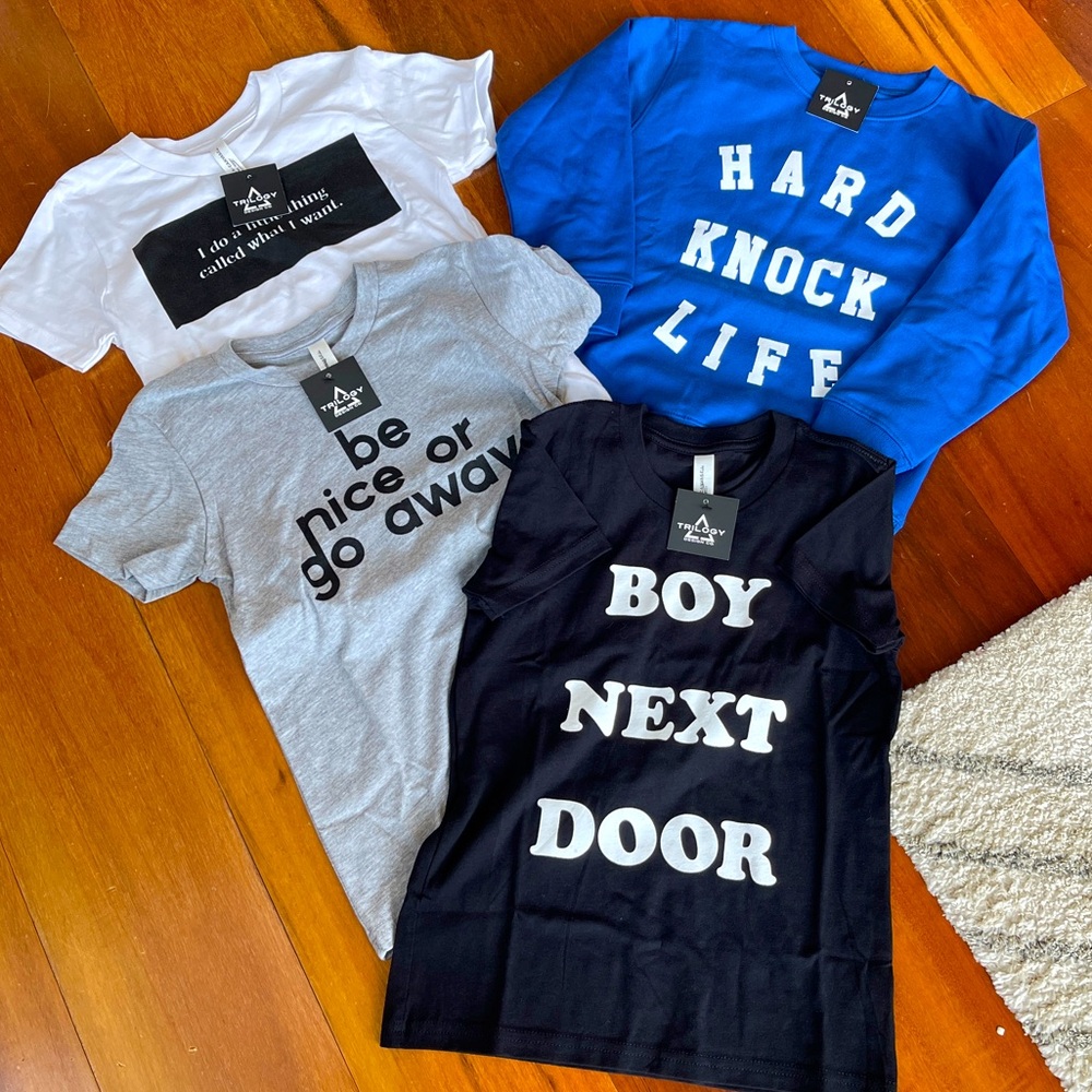 Kids Graphic T-Shirts  and Sweatshirt by Trilogy Designs-